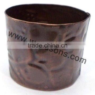 Cheap Wedding Crystal Napkin Ring | Brass Polished Metal Napkin Ring photo-6