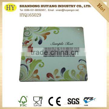 FSC Custom Cheap Factory Wooden Drink Coaster Wholesale photo-6