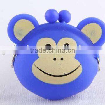 Monkey Design Silicone Purse/ Coin Purse photo-2