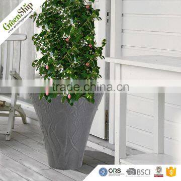 10T30 Series Biodegradable Outdoor Decorative Plastic Flower Pot/Planter/ 10 Years Lifetime photo-6