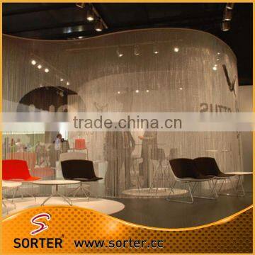 decorative hanging chain room divider chain link fly screen
