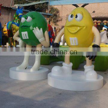 Fiberglass M&M Cartoon Sculpture photo-3
