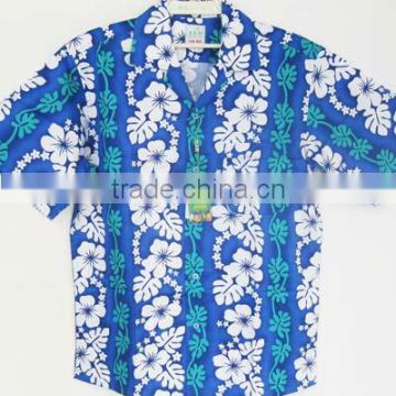 cotton short sleeve travelling casual hawaiian shirts