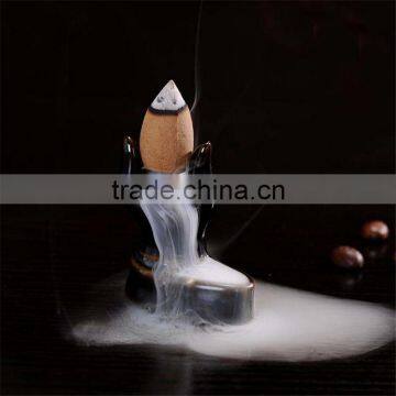 Buddhism Hand Backflow Incense Burner For Home Decor photo-4