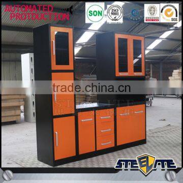 Newest Kitchen Products Zambia Kitchen Cabinet Steel Cupboard for Storage