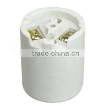 CE RoHS Certificated E26 E27 Glazed Ceramic Lampholder With Cable photo-4