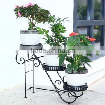 Metal Iron Hanging plant flower pot stand