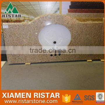 Top Quality Yellow Granite Vanity Top for Bathroom photo-3