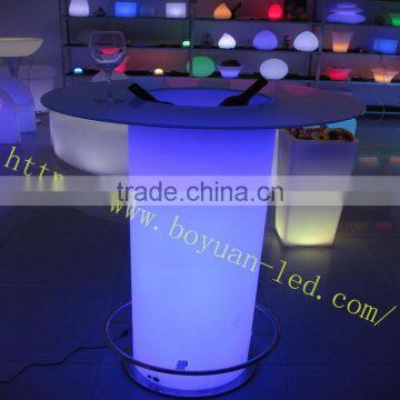 16 Colors Changing Rechargeable Battery LED Bar Table, Led Bar Furniture photo-5