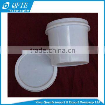 Wholesale Food Grade PP 1 Litre Empty Plastic Container With Handle and Lid photo-2