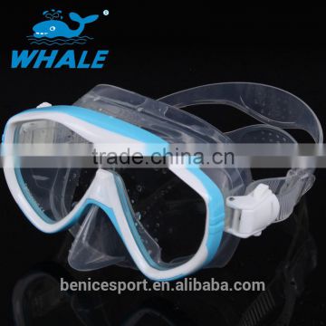 Wholesale Tempered Glass Waterproof Customized Diving Glasses