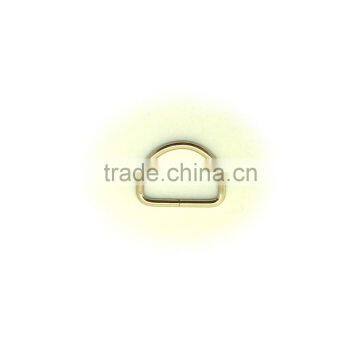 Nickel Finish Metal D Ring / Metal Hardware Ring / Steel Rings photo-3