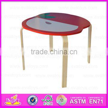 2015 год. Деревянный детский стол и стулья для дошкольников, деревянный стол и стул для детей, деревянный игровой стол и стулья в стиле «Яблоко» WO8G142 photo-6