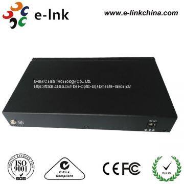 9-ports Managed Fiber Switch: 8x100M SFP Ports + 1x1000M SFP Port / TP Port (Combo) Uplink photo-4