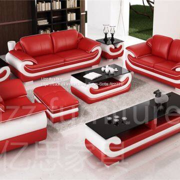 Low Price Living Home Furniture 3 Seats Wood Sofa Antique Furniture for Home Decoration photo-3