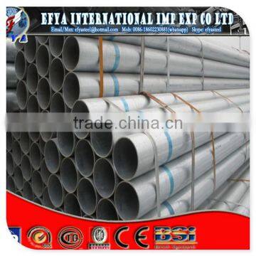 BS1387/ASTMA 53 Hot Dip Galvanized Steel Pipe
