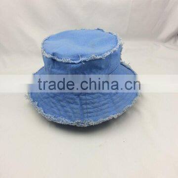 Bucket Hat / Cotton Polyester Denim Fabric Bucket Hat photo-6