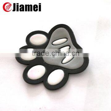 Factory OEM rubber pvc patch sticker on shoe