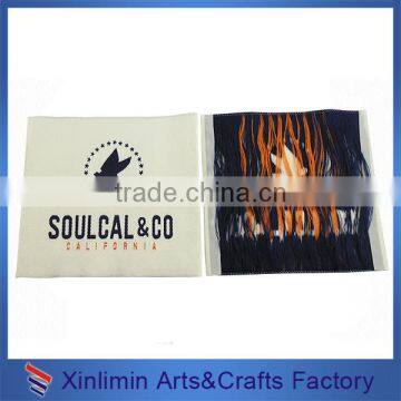 2016 New manufactured woven custom labels for clothing