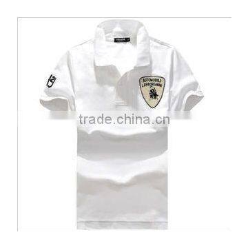 men's polo shirt for promotion,customed cotton fashionable new design polo shirts for men,white polo shirts, Embroidered