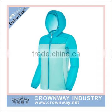 foldable lightweight skin windbreaker jacket