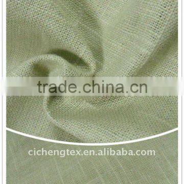 100% slub linen fabric, dyed, fashion fabric