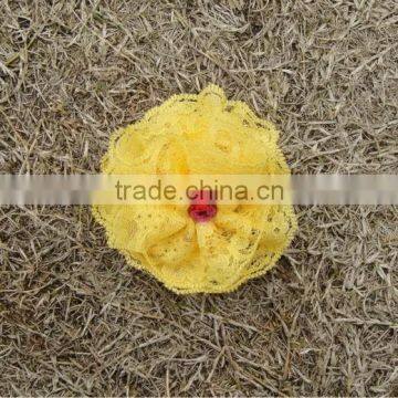 Hot Sale Plastic Crystal Flower Headband for Sale photo-5