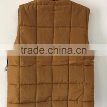 75D Memory Winter Coat Sleeveless Men Warm Vest photo-2