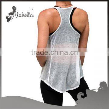 Wholesale Singlet Loose Tank Tops for Fitness Wear photo-2