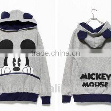 Cartoom Mickey Pullover Hoodies for Woman photo-3