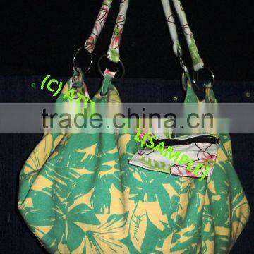 COTTON CANVAS HANDBAGS