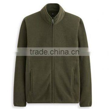 Men's Full Zip Jacket Active Windproof Men Custom Polar Fleece Jacket Wholesale Fleece Jacket photo-4