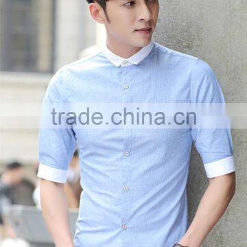 High Quality Men Short Sleeve Muscle Shirts From China photo-2