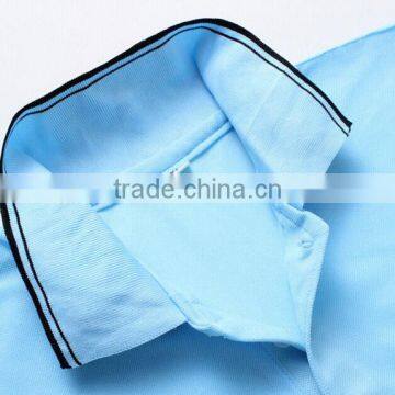 2017 T-shirt Manufacturer Custom Breathable Eco 100%Polyester OEM Embroidery Logo Company Men Promotion Polo T Shirt photo-2