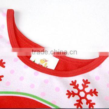 Snowman Princess Girls Suit Pajamas photo-4