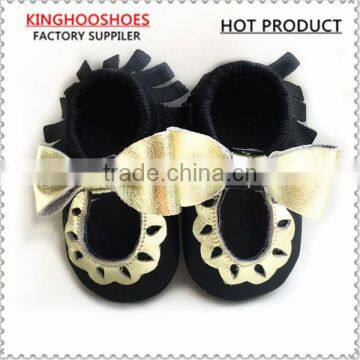 genuine leather baby shoes printed moccasins soft leather baby moccasins