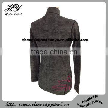 100% Superfine Merino Wool Middle Layer Fashion Women Jackets Jacquard Styles photo-2