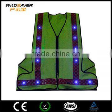 LED clothing sports jersey police work security uniform