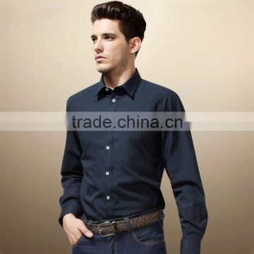 2014 100%Cotton Fabric Wholesale Mens Dress Shirts Cotton Shirt photo-2