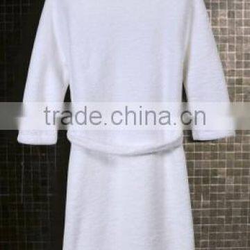 White Western Bathrobe, Bathrobe photo-3