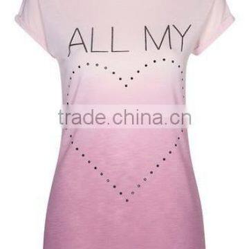Women Short Sleeve Casual T-shirt With Print photo-4