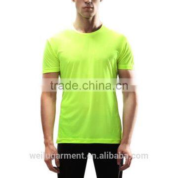 Fashion Fluorescence Color Sport t-shirt for Men