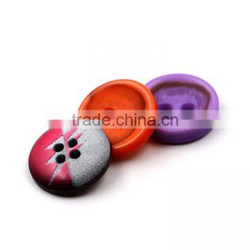 Factory Direct Sales 8Colors 12.5mm Resin Button Candy Colors Fine Side Kids Button Children DIY Buttons photo-6