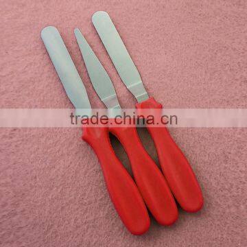 3pcs/LOT Small Cranked Angled Spatula Palette Knife Cakes Icing SugarCraft Fondant Cake Decoration Tools photo-3