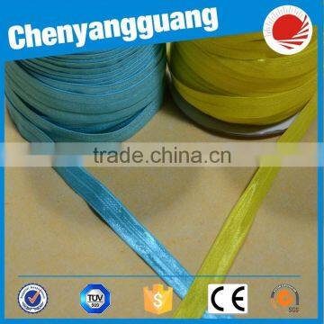 5/8inch Custom Print Fold Over Elastic Webbing&Rubber Elastic Tape photo-6