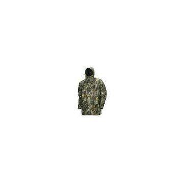 Water-proof Hunting Camo Clothing, Multi-Functional Hunting Camo Jackets With Detachable Hood