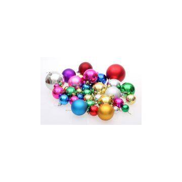 M9 15cm dia Christmas ornament balls and handmade Christmas plated balls