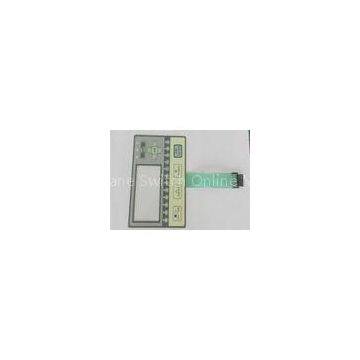 LED 3M Adhesive Membrane Switch Clear Large transparent LCD window