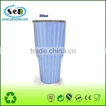 Free sample cold water drinking water cup silicone 30oz tumbler