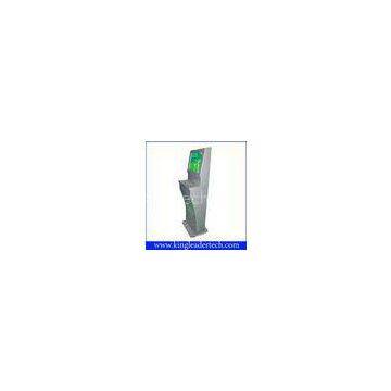 Self Service Interactive Touch Screen Kiosk With Metal Keyboard TSK8025
